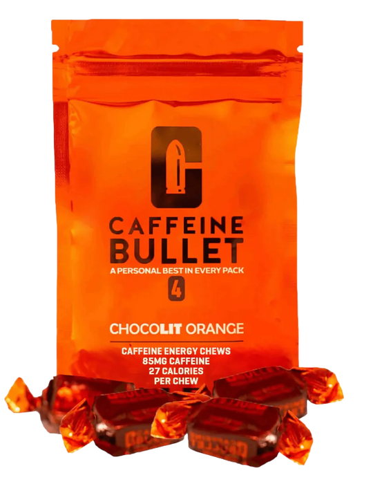 4 Pack - Caffeine Bullets Choc Orange