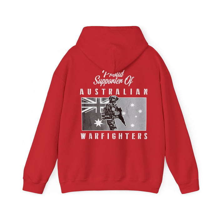Proud Supporter of Australian Warfighters - Hooded Sweatshirt