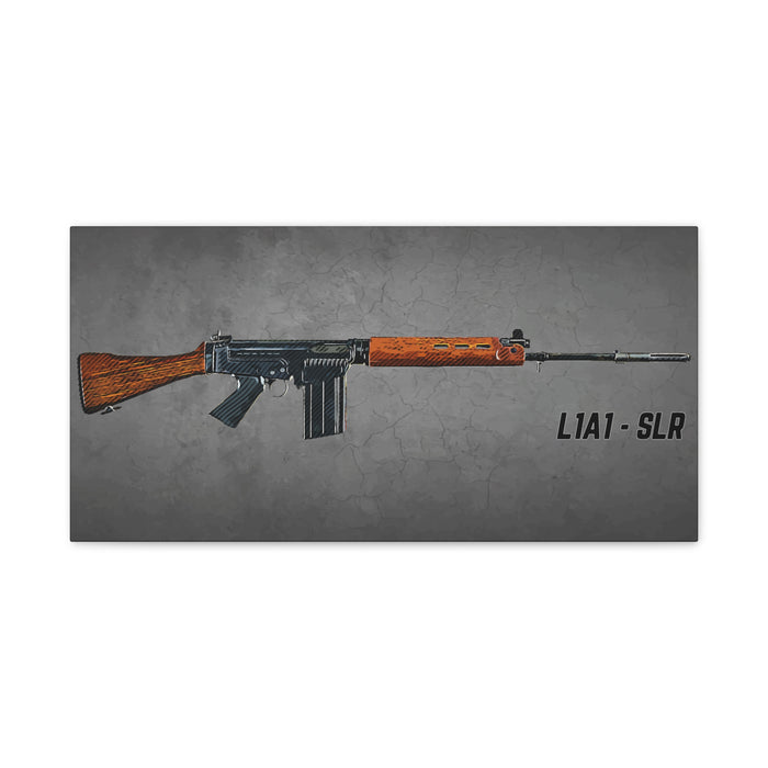 Canvas Wall Art - L1A1 Military Rifle Design