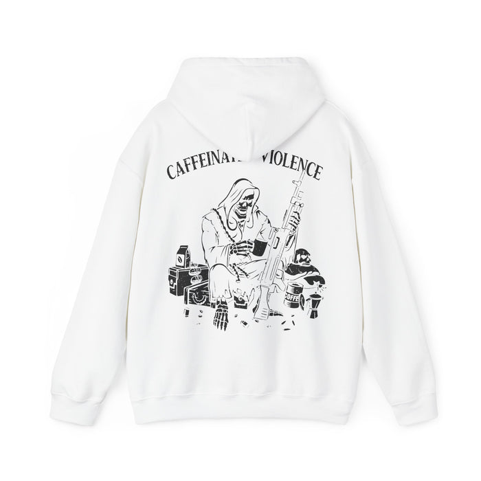 CAFFIENATED VIOLENCE - Hooded Sweatshirt