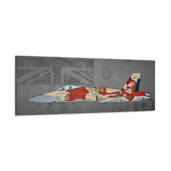 Canvas Wall Art -F/A-18A 3 SQN