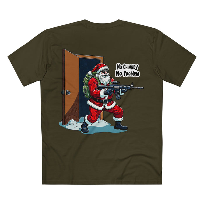 No Chimney No Problem, Tac Santa Tee