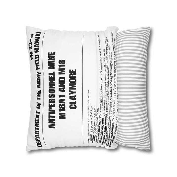 Square Poly Canvas Pillowcase