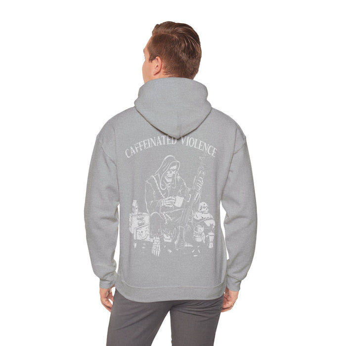 CAFFIENATED VIOLENCE - Hooded Sweatshirt