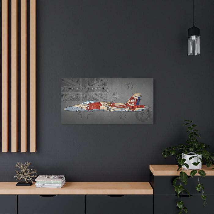 Canvas Wall Art -F/A-18A 3 SQN