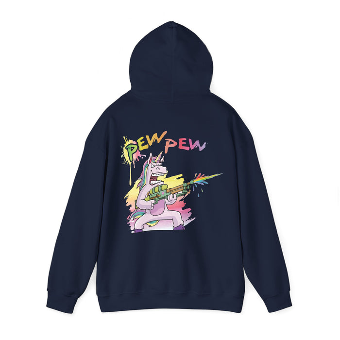 PEW PEW ADULT - Hooded Sweatshirt