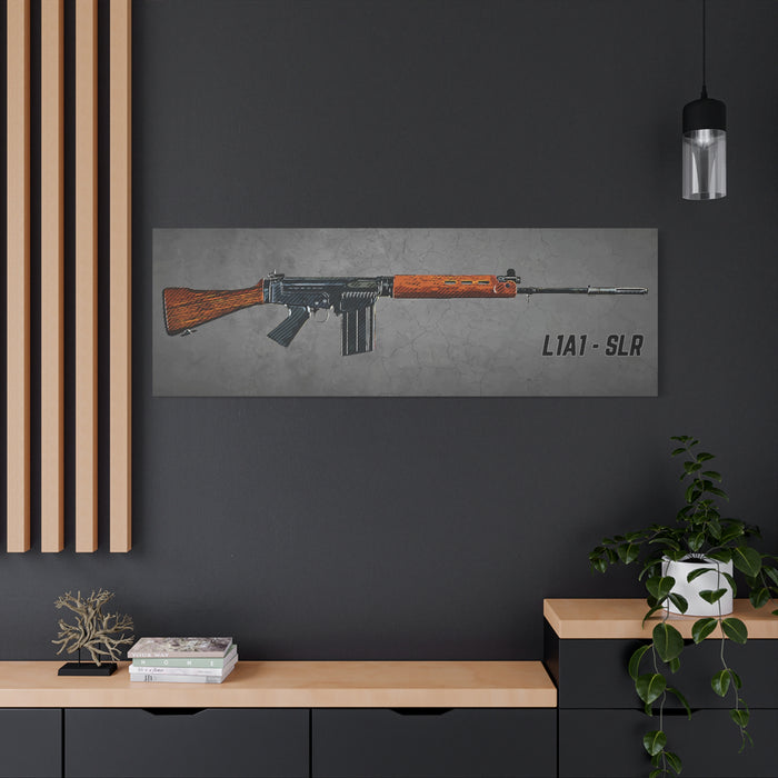 Canvas Wall Art - L1A1 Military Rifle Design