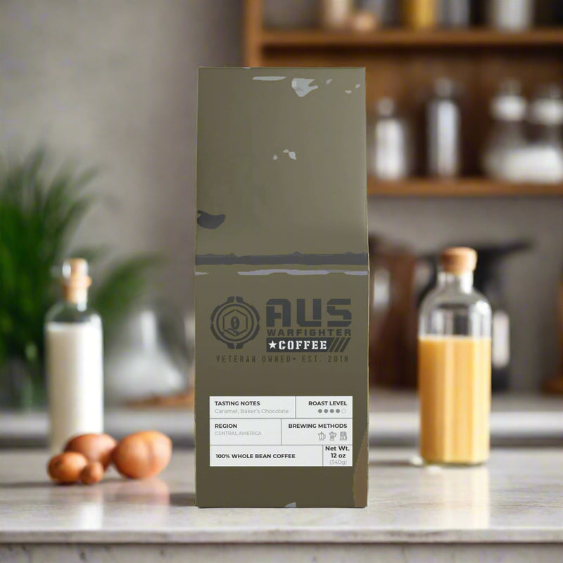 Australian Warfighter Coffee House Blend (Medium-Dark Roast)