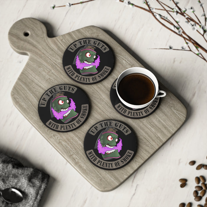 Violet - Up The Guts Coasters