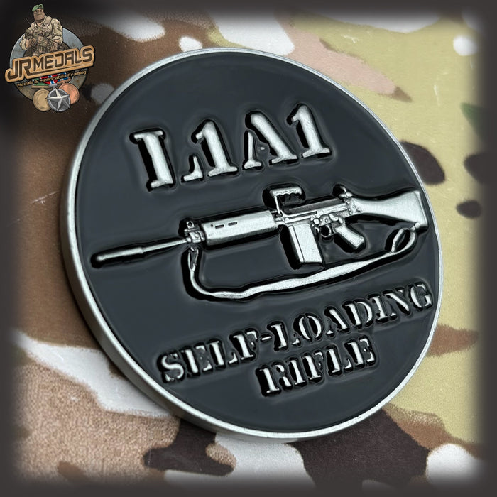 L1A1 SLR CHALLENGE COIN LIMITED EDITION