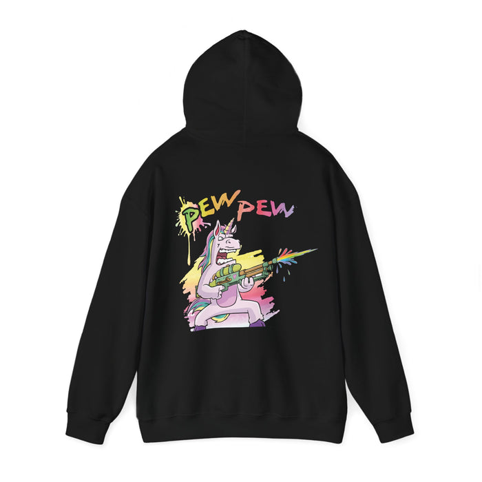 PEW PEW ADULT - Hooded Sweatshirt