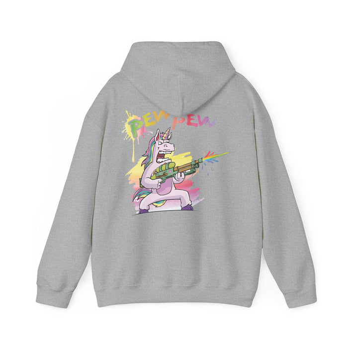 PEW PEW ADULT - Hooded Sweatshirt