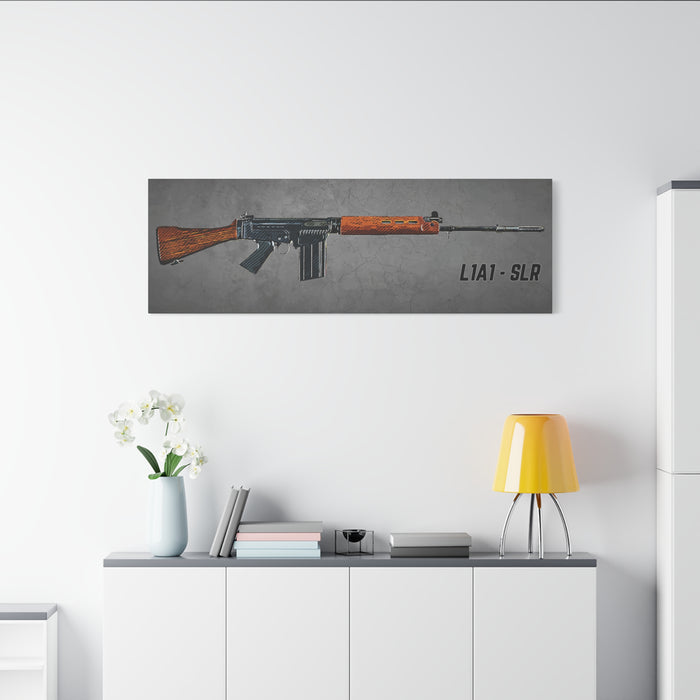 Canvas Wall Art - L1A1 Military Rifle Design