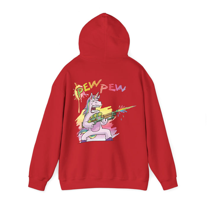 PEW PEW ADULT - Hooded Sweatshirt