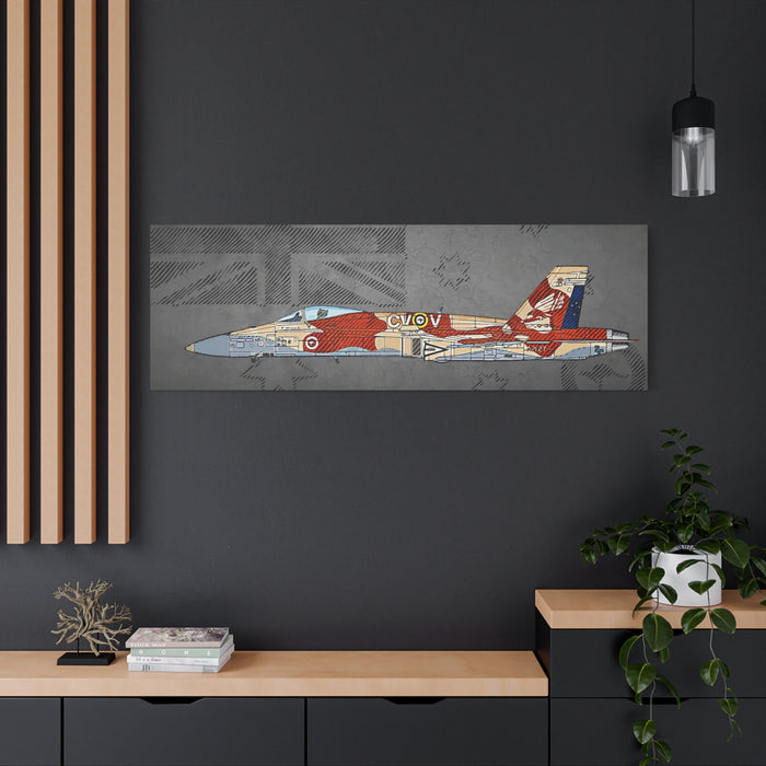 Canvas Wall Art -F/A-18A 3 SQN