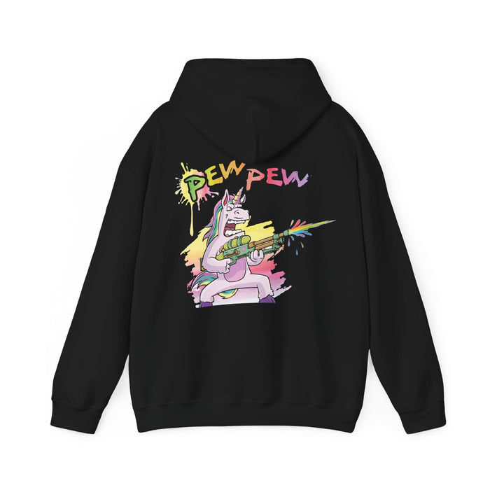 PEW PEW ADULT - Hooded Sweatshirt