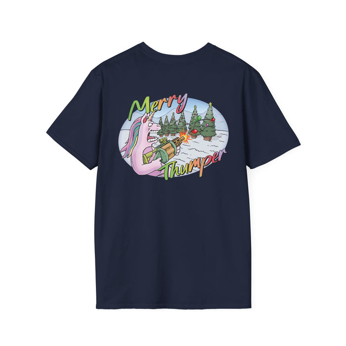 Christmas Adults Shirt - Merry Thumper Unisex T-Shirt