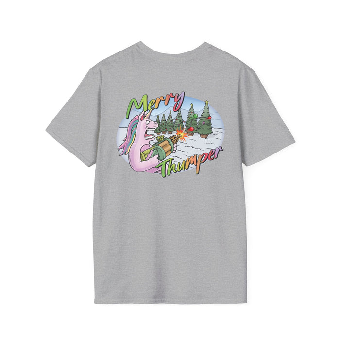 Christmas Adults Shirt - Merry Thumper Unisex T-Shirt