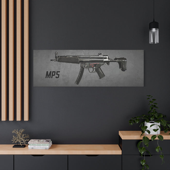 Canvas Art Print - MP5 Digital Art