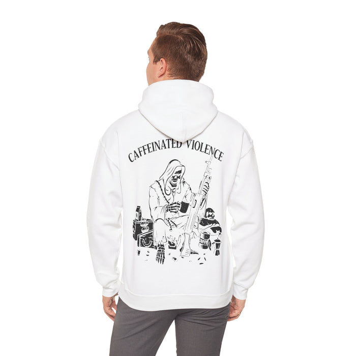 CAFFIENATED VIOLENCE - Hooded Sweatshirt