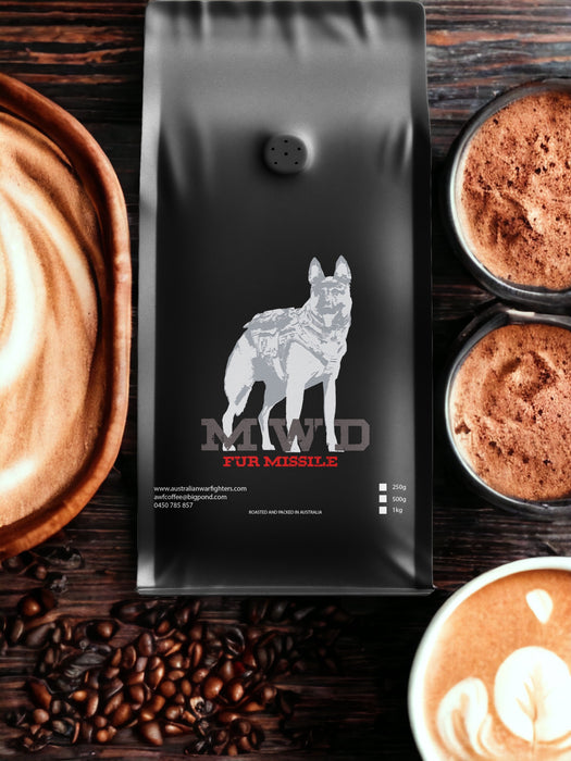 Australian Warfighters Coffee - Military Working Dog ( MWD ) Blend