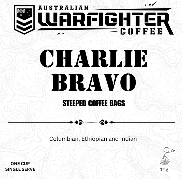 Charlie Bravo - Steeped Coffee Bags 10pk
