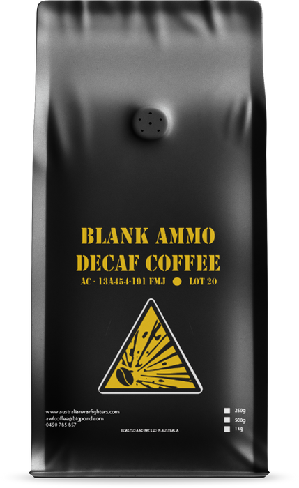 Blank Ammo Coffee Decaf 500g