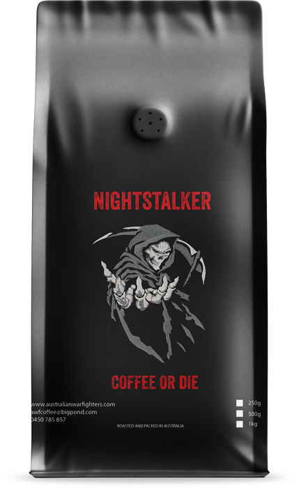 Australian Warfighters Coffee - Nightstalker Blend