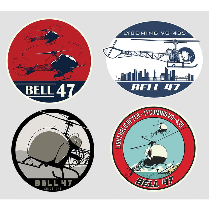 BELL 47 Sticker Pack - Mach 5