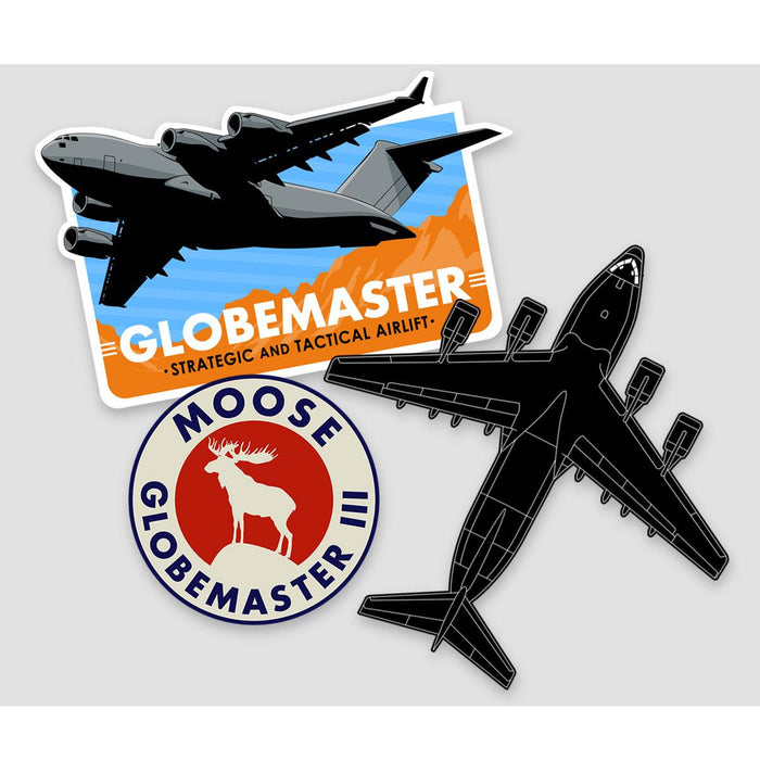 C-17 GLOBEMASTER Sticker Pack - Mach 5