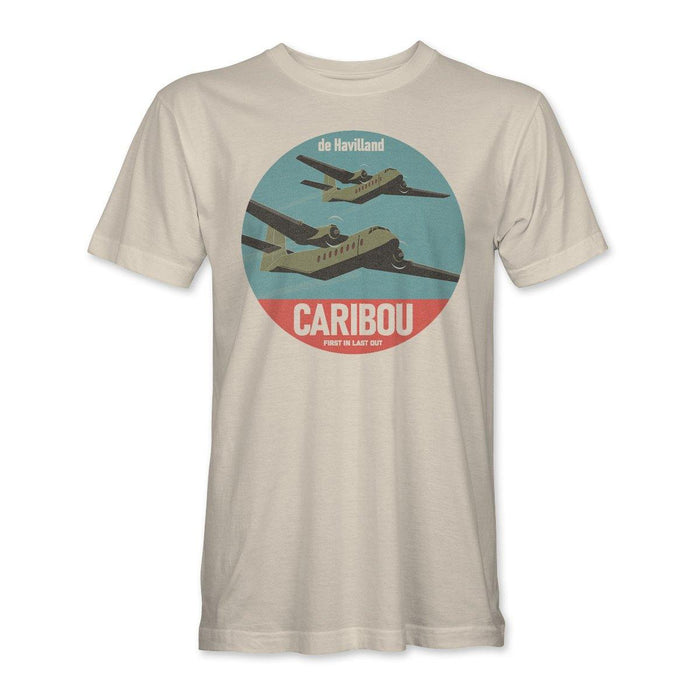 de Havilland CARIBOU 'FIRST IN LAST OUT' T-Shirt - Mach 5